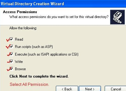 Select all permission